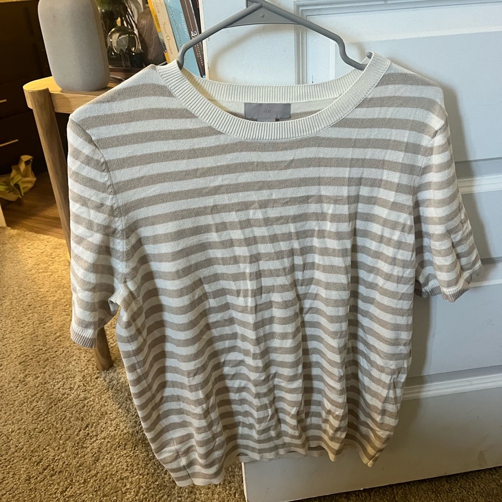 H&M Large Striped Sweater